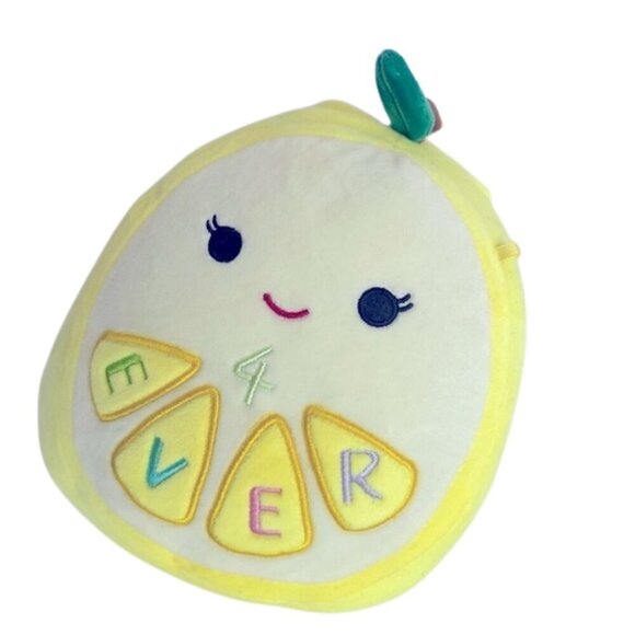Squishmallows Other - 8" Squishmallow Leticia The Lemon 4 EVER Cuddly Animal Plush Toy